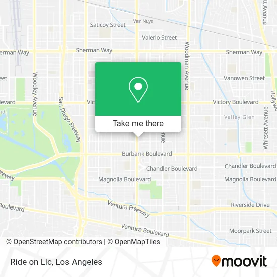 Ride on Llc map