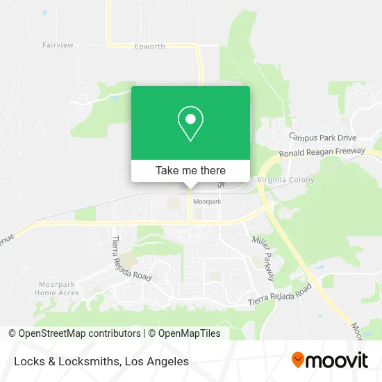 Locks & Locksmiths map