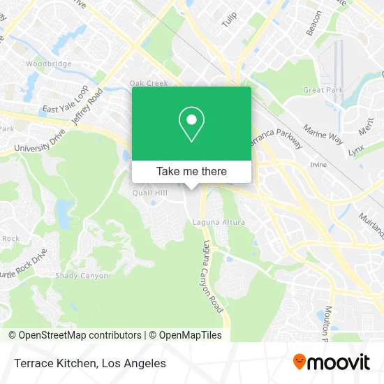 Terrace Kitchen map