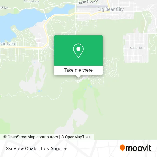 Ski View Chalet map