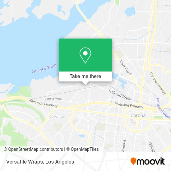 Versatile Wraps map