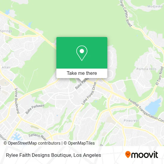 Rylee Faith Designs Boutique map