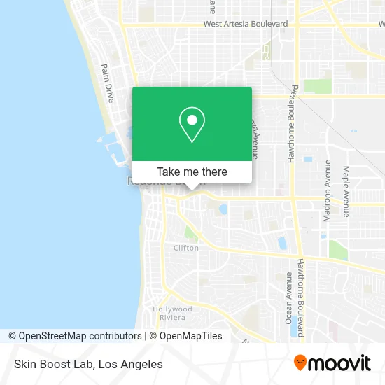 Skin Boost Lab map