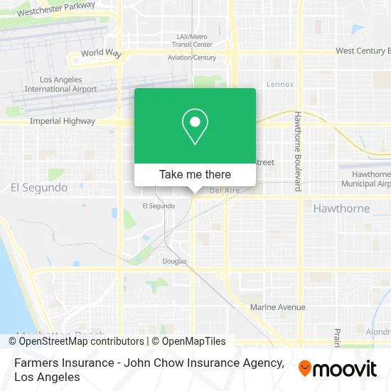 Farmers Insurance - John Chow Insurance Agency map