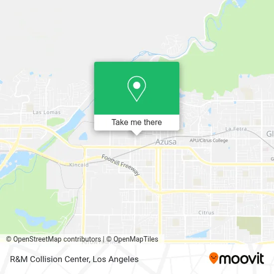 R&M Collision Center map