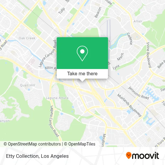 Etty Collection map