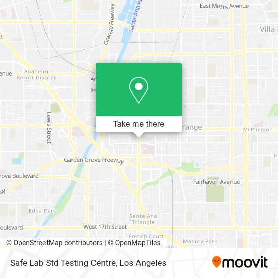 Safe Lab Std Testing Centre map