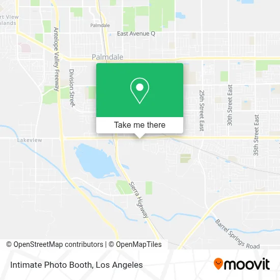Intimate Photo Booth map