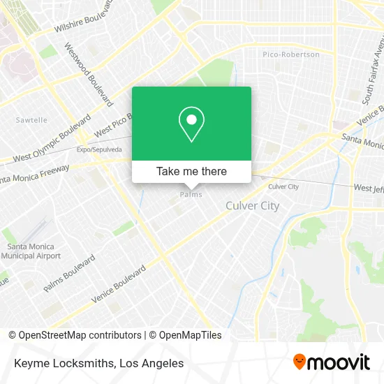 Keyme Locksmiths map