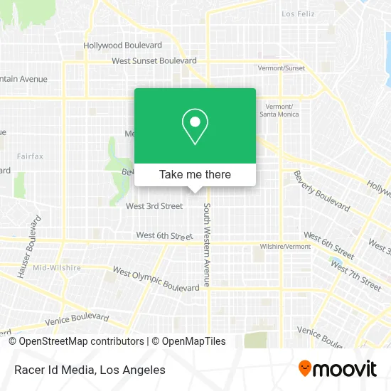 Racer Id Media map