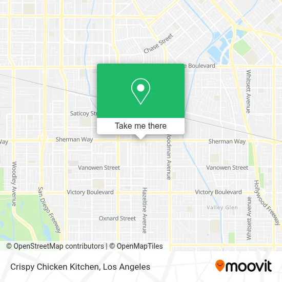 Crispy Chicken Kitchen map