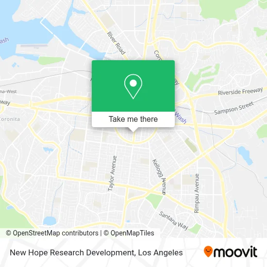 New Hope Research Development map