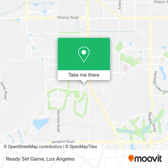 Ready Set Game map