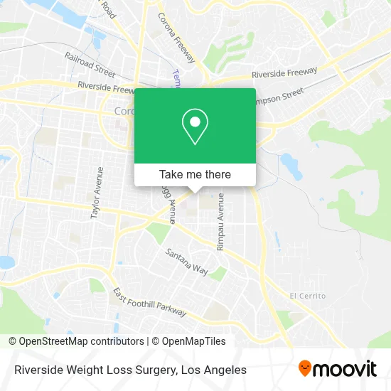 Riverside Weight Loss Surgery map