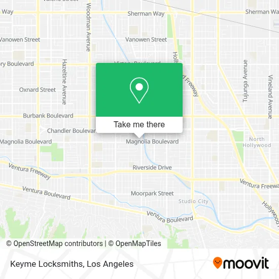 Keyme Locksmiths map