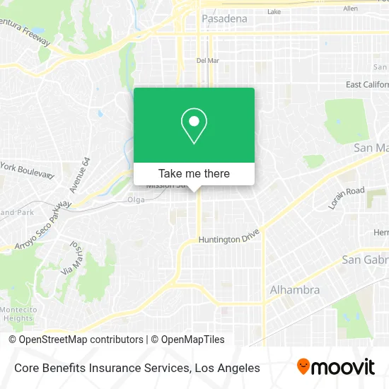 Core Benefits Insurance Services map