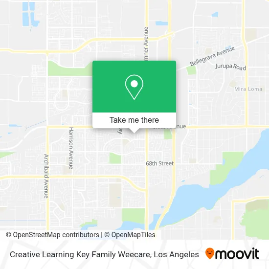Creative Learning Key Family Weecare map