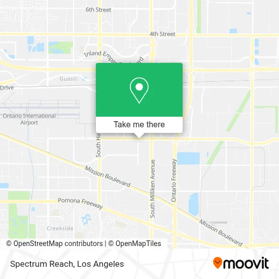 Spectrum Reach map
