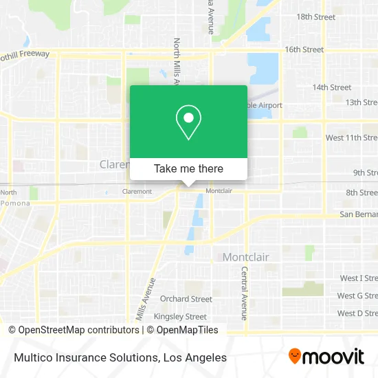 Multico Insurance Solutions map
