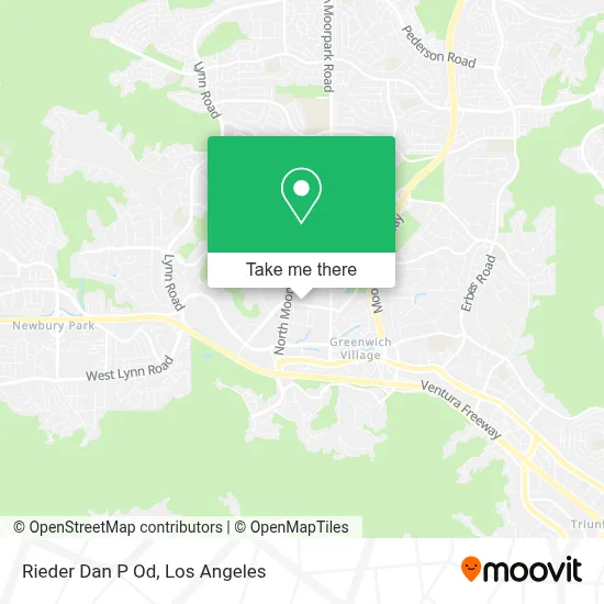Rieder Dan P Od map