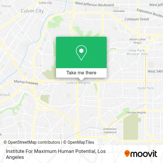 Institute For Maximum Human Potential map