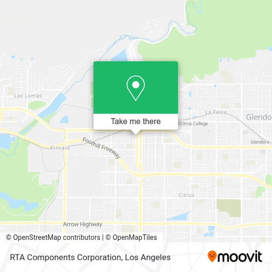 RTA Components Corporation map
