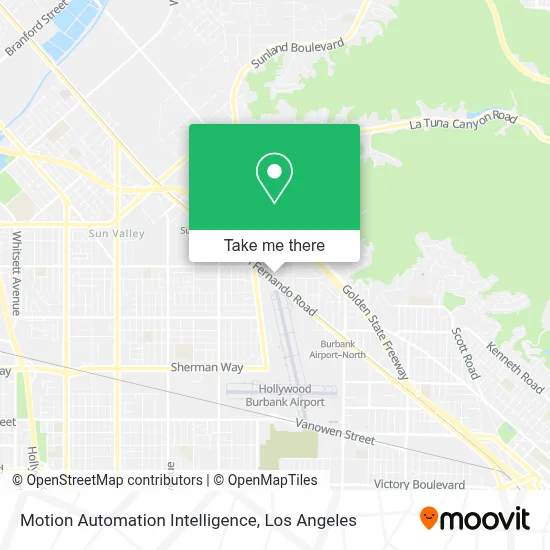 Motion Automation Intelligence map