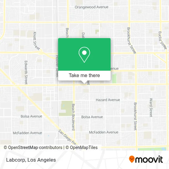 Labcorp map