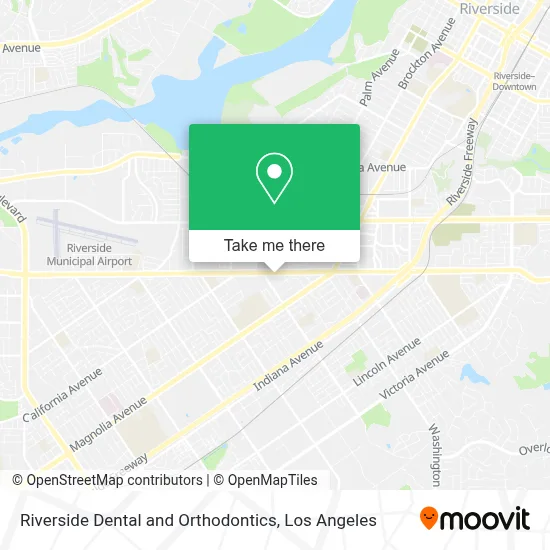 Riverside Dental and Orthodontics map