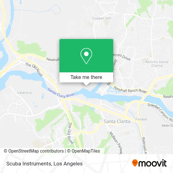 Scuba Instruments map