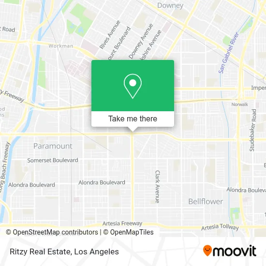 Ritzy Real Estate map