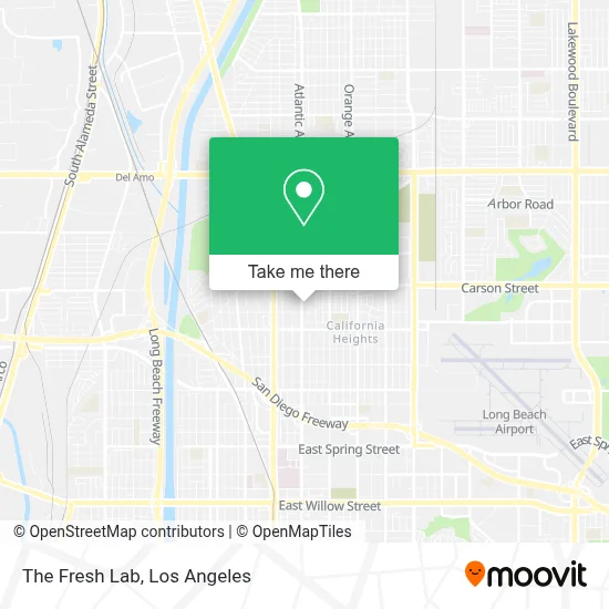The Fresh Lab map