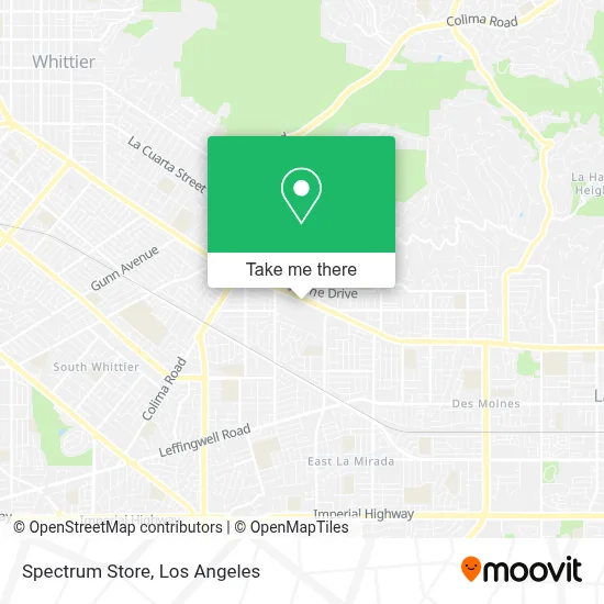 Spectrum Store map