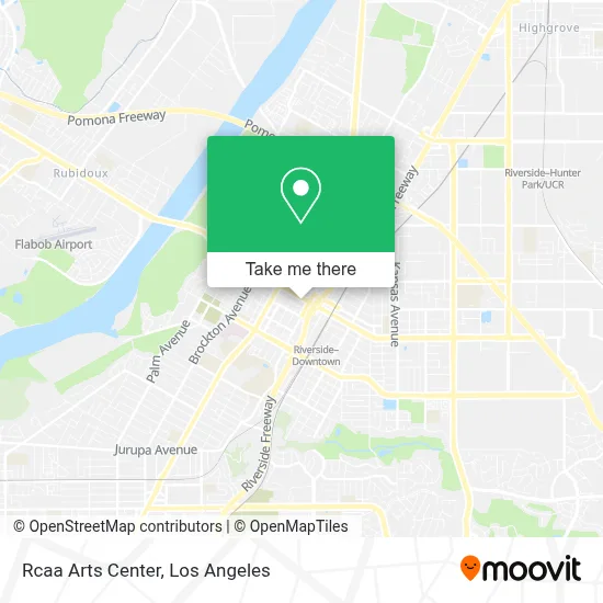 Rcaa Arts Center map