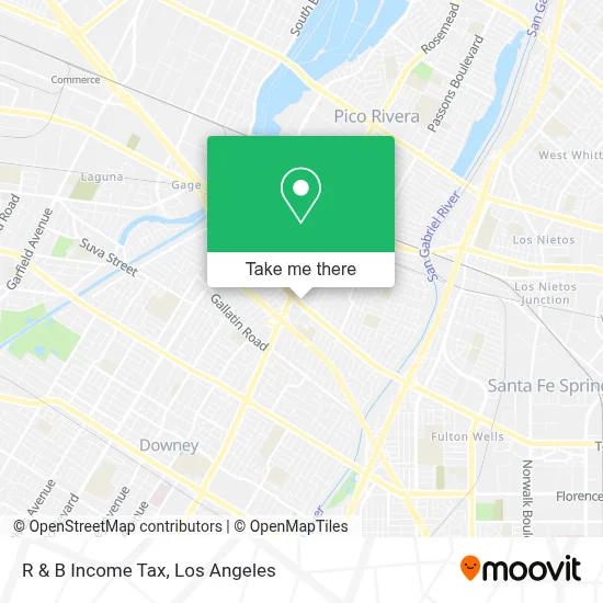 R & B Income Tax map