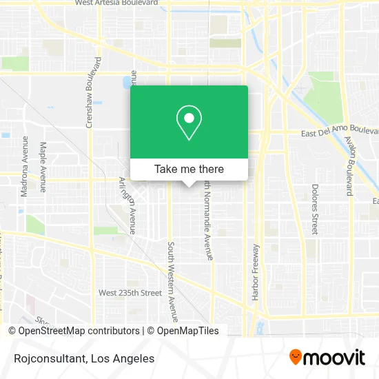 Rojconsultant map