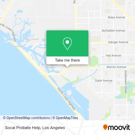 Socal Probate Help map