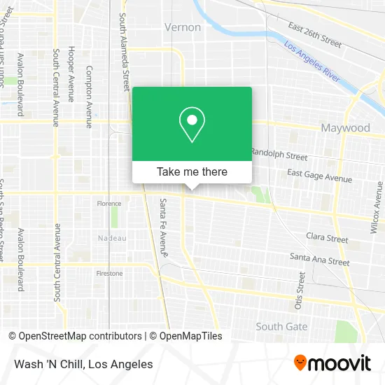 Wash 'N Chill map