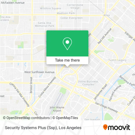 Security Systems Plus (Ssp) map