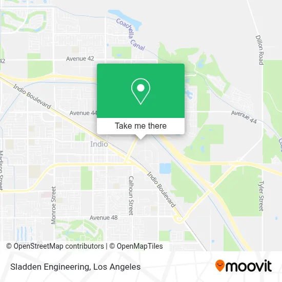 Sladden Engineering map