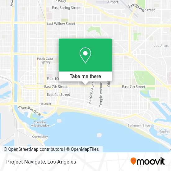 Project Navigate map