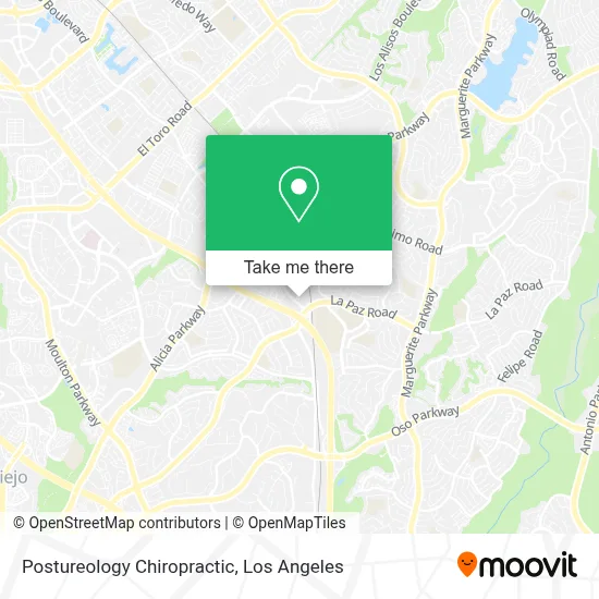 Postureology Chiropractic map