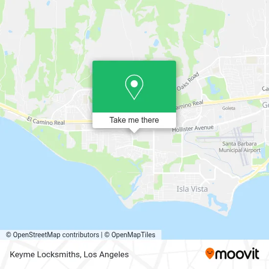 Keyme Locksmiths map