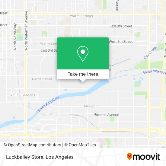 Luckbailey Store map