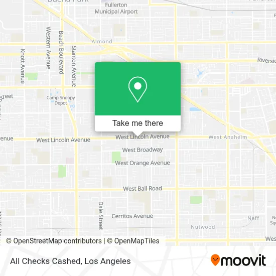 All Checks Cashed map