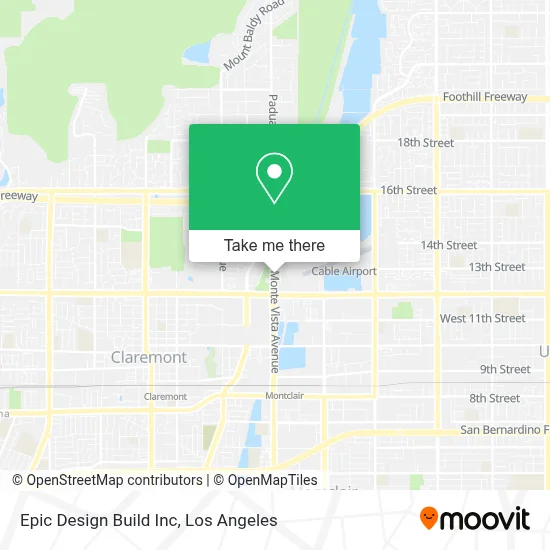 Epic Design Build Inc map