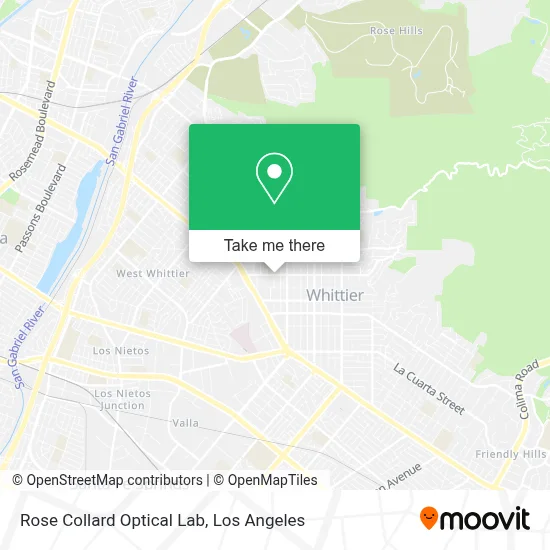 Rose Collard Optical Lab map