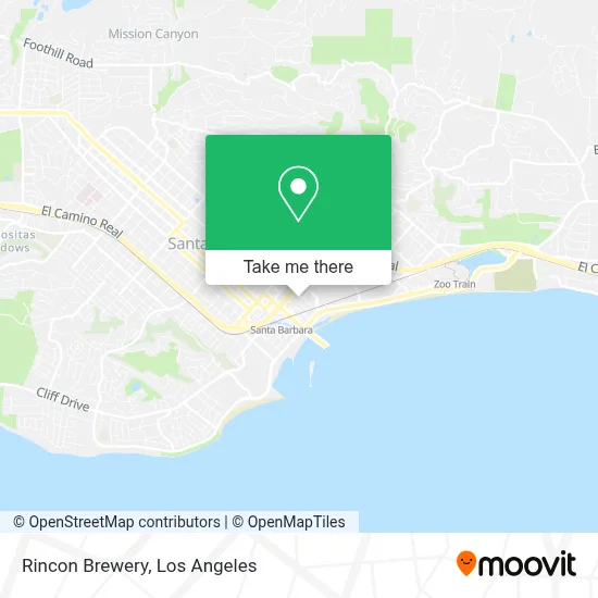 Rincon Brewery map