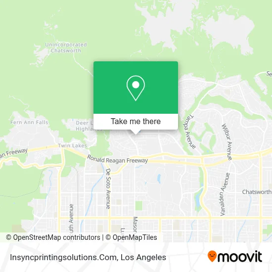 Insyncprintingsolutions.Com map