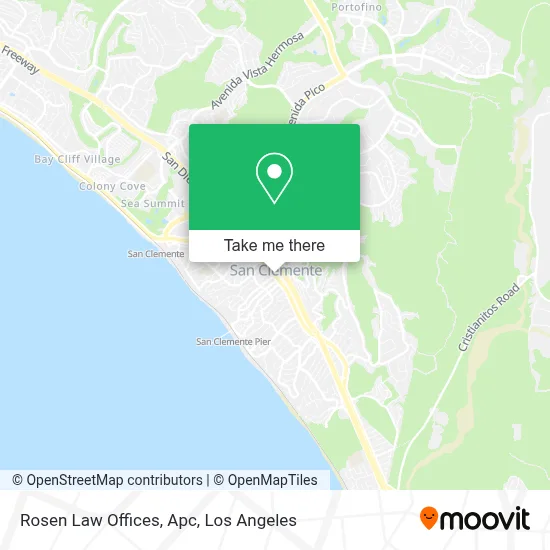 Rosen Law Offices, Apc map